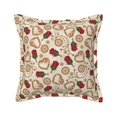 Bingfone Decorative Pillow Covers 18"x18" Valentine'S Day Rose Couch