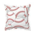 thumbnail image 1 of Bingfone Decorative Pillow Covers 20"X20" Baseballs Couch Pillow Cases Modern Farmhouse Covers For Couch Sofa Bed, 1 of 9