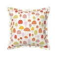 thumbnail image 1 of Bingfone Decorative Pillow Covers 20"X20" Cute Cartoon Mushrooms Couch Pillow Cases Modern Farmhouse Covers For Couch Sofa Bed, 1 of 9