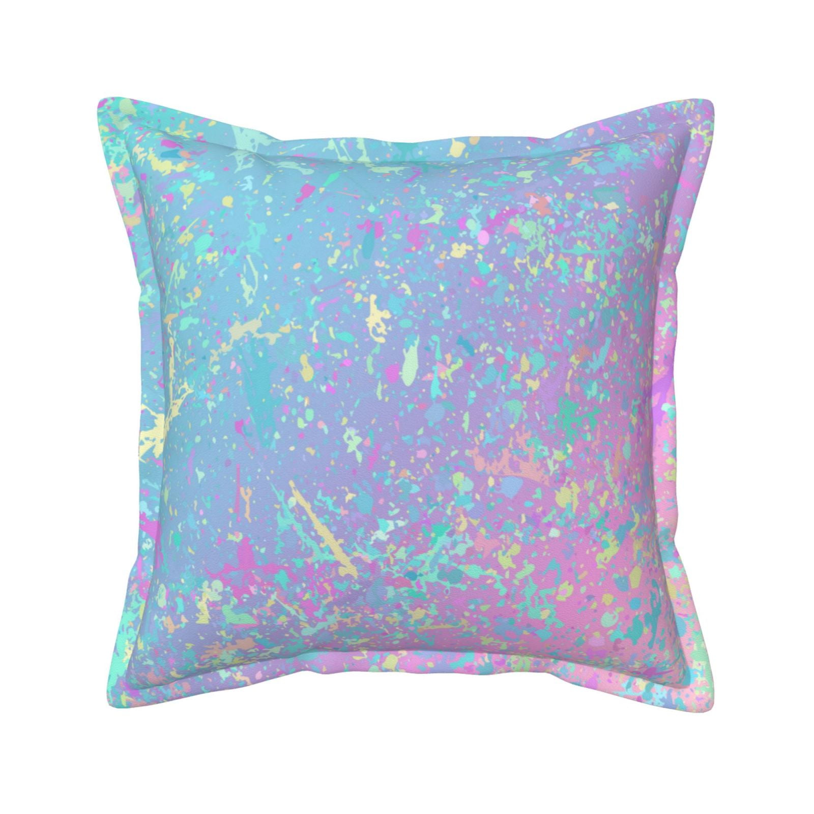 Bingfone Decorative Pillow Covers 20"X20" Fantasy Gradient Couch Pillow