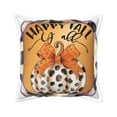 Bingfone Decorative Pillow Covers Fall Farmhouse Pumpkins1 Couch Pillow