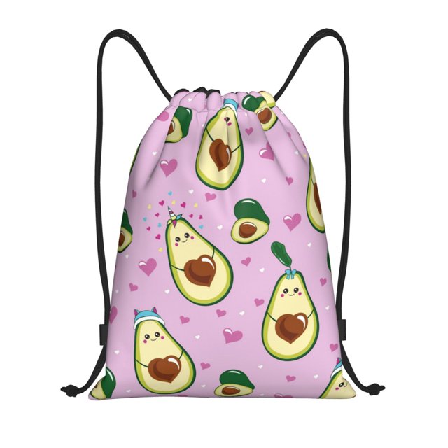 Bingfone Different Avocados Drawstrings Backpacks Bags For Men Women ...