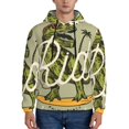 thumbnail image 1 of Bingfone Dinosaur Men'S Drawstring Hoodie Long Sleeve Pocket Sweatshirts-Small, 1 of 9