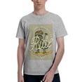 thumbnail image 1 of Bingfone Dinosaur Men'S Loose Fit Short-Sleeve Pocket T-Shirt, 1 of 7