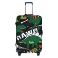 thumbnail image 1 of Bingfone Dinosaur Skeleton Luggage Cover Washable Suitcase Cover Protector Anti-Scratch Suitcase Cover Fits 18-32 Inch Luggage (without luggage), 1 of 9