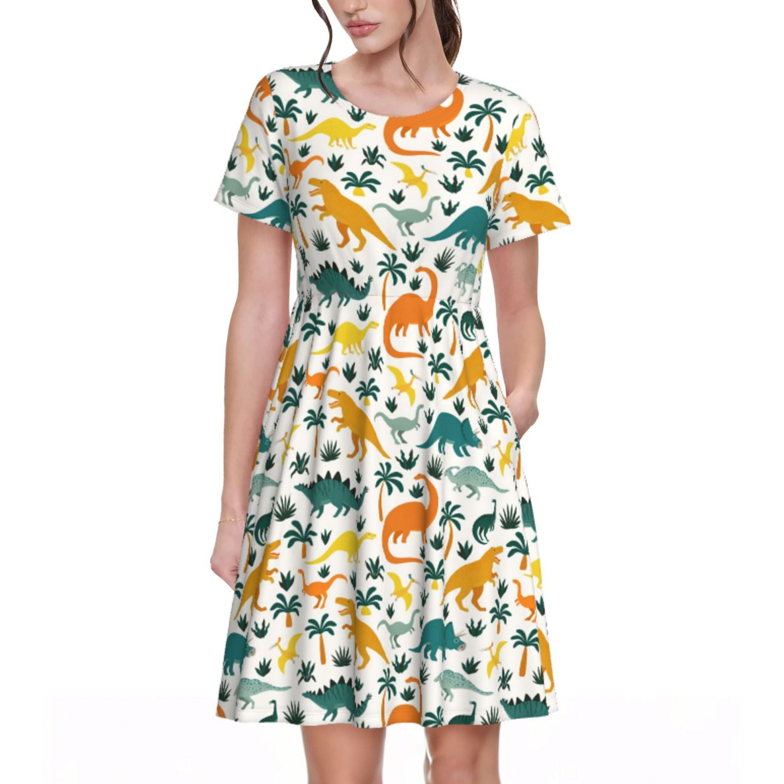 sage long sleeve dress Tamina Long Sleeve Frill Trim Dress Floral Print Sage