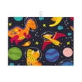 thumbnail image 1 of Bingfone Dinosaurs in Space ,18" x 24"Dish Drying Mat for Kitchen Counter,Ultra Absorbent Microfiber, 1 of 9