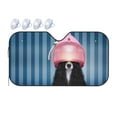 thumbnail image 1 of Bingfone Dog In Hairdresser Car Windshield Sunshade,Sun Foldable Sun Shield Sun Visor For Car - Small, 1 of 8