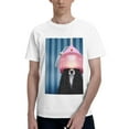 thumbnail image 1 of Bingfone Dog In Hairdresser Men'S Loose Fit Short-Sleeve Pocket T-Shirt, 1 of 7