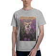 thumbnail image 1 of Bingfone Dog In Lavender Flowers Men'S Loose Fit Short-Sleeve Pocket T-Shirt, 1 of 7