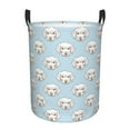 thumbnail image 1 of Bingfone Dog Waterproof Foldable Laundry Hamper Bucket with Handles for Storage Bin,Clothes Hamper (Small ), 1 of 6