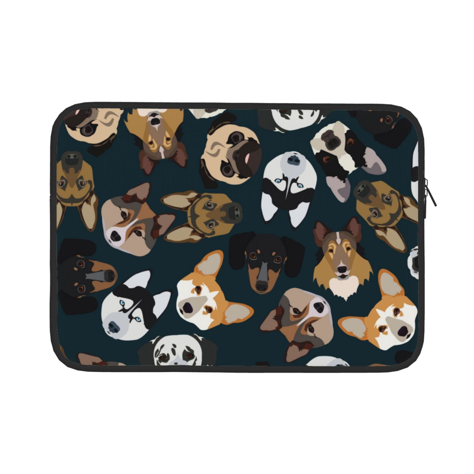 Bingfone Dogs Laptop Sleeve Case 13 Inch, 360° Protective Computer ...