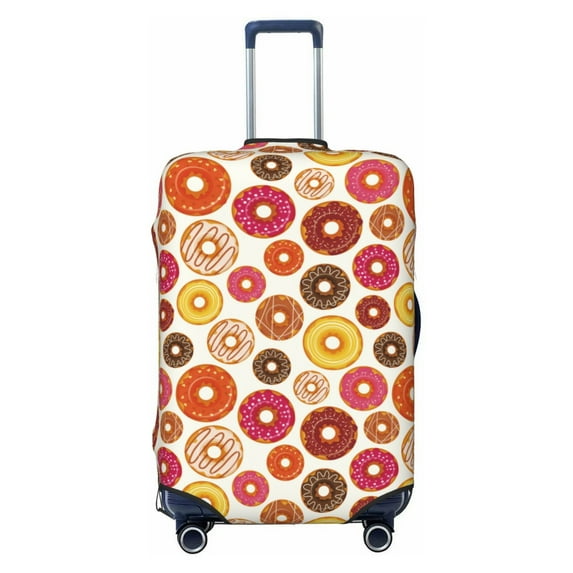 Bingfone Donut Luggage Cover Washable Suitcase Cover Protector Anti-scratch Suitcase cover Fits 18-32 Inch Luggage