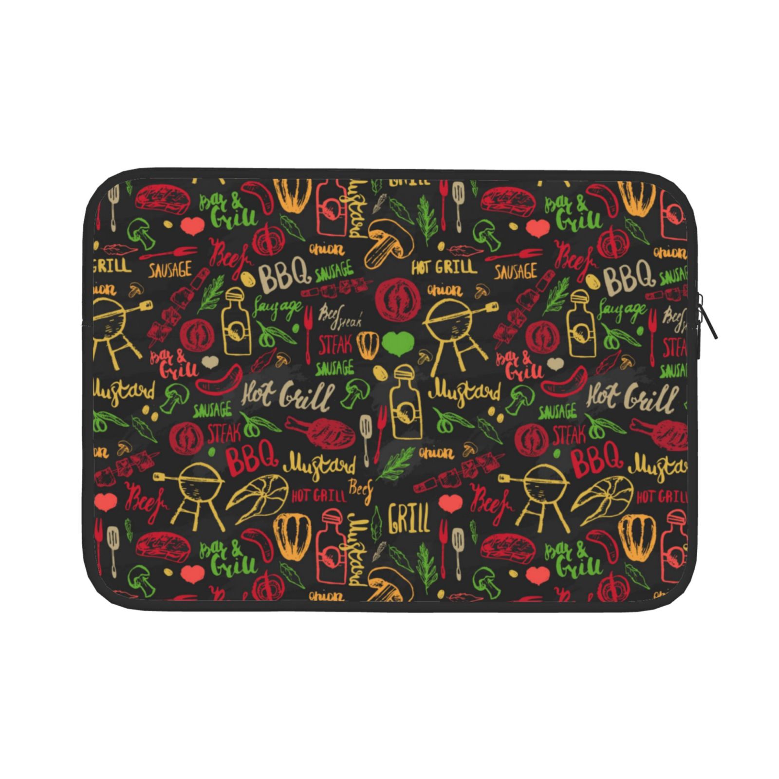 Bingfone Doodle Barbeque 1 Laptop Sleeve Case 13 inch , 360° Protective ...