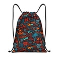 thumbnail image 1 of Bingfone Doodle Barbeque Drawstrings Backpacks Bags for Men Women Gym Drawstrings Bag-Small, 1 of 8