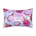 thumbnail image 1 of Bingfone Dragon Fruit Satin Pillowcase for Hair - Standard Size with Zipper Silky & Soft Pillow Covers,20x30 Inches, 1 of 6