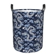 thumbnail image 1 of Bingfone Dragon Waterproof Foldable Laundry Hamper Bucket with Handles for Storage Bin,Clothes Hamper (Small ), 1 of 6