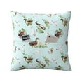Bingfone Duck Animals Farm Linen Throw Pillow Covers Cushion Case