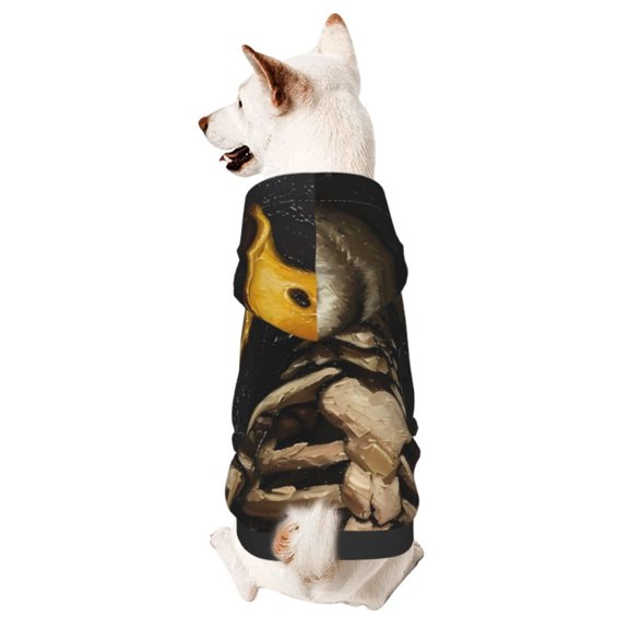 Bingfone Duck Bones Dog Clothes Hoodie, Pet Winter Coat,Puppy Sweatshirts for Small Dogs Boy Girl,Suitable for All Breeds-X-Large