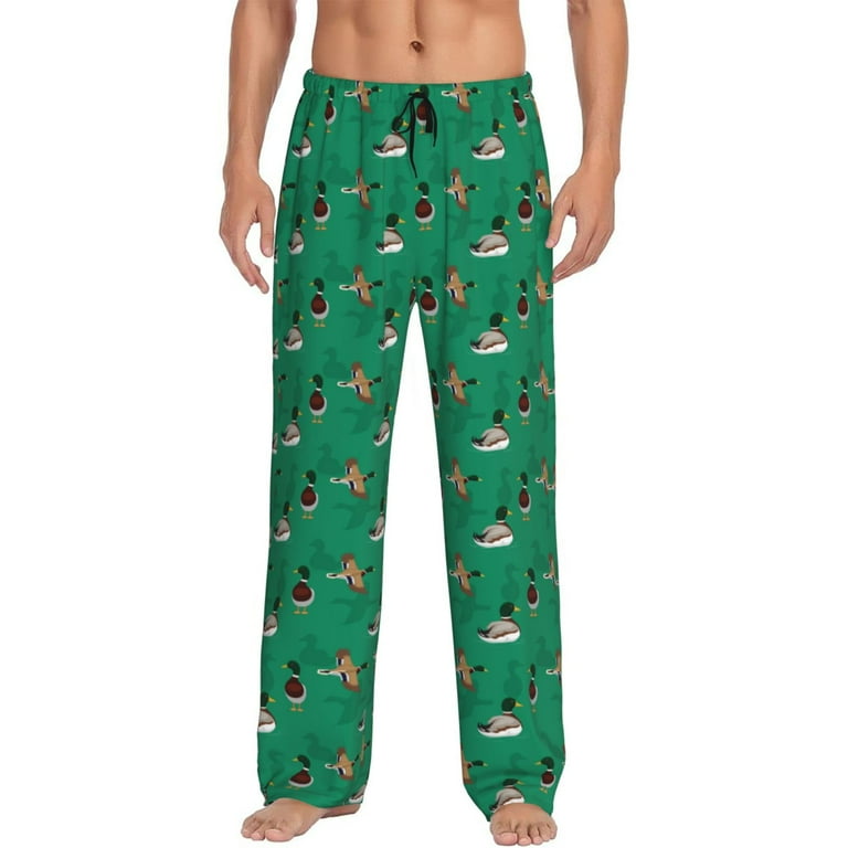Bingfone Duck Mallard Flying Pose Mens All Over Print Sleep Pajama Pants XX Large Walmart