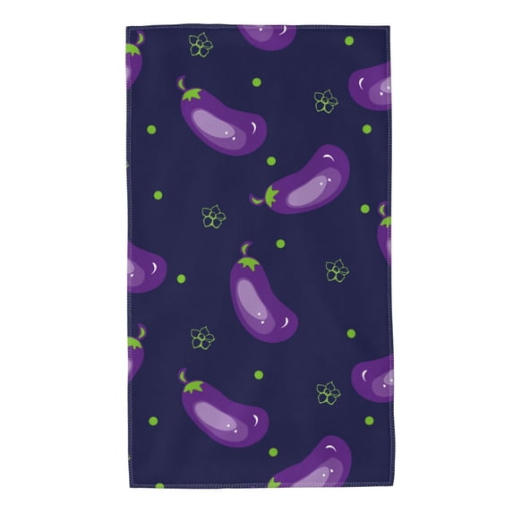 Bingfone Eggplant Ultra Absorbent & Soft Hand Towels For Bath, Hand, Face, Gym And Spa-27.5x16in