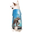 thumbnail image 1 of Bingfone Elephant Giraffe Dog Clothes Hoodie, Pet Winter Coat,Puppy Sweatshirts For Small Dogs Boy Girl,Suitable For All Breeds-X-Large, 1 of 9