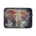 thumbnail image 1 of Bingfone Elephant In Smoke Laptop Sleeve Case 15 Inch, 360° Protective Computer Carrying Bag, 1 of 9