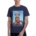 thumbnail image 1 of Bingfone Elephant Sits Men'S Loose Fit Short-Sleeve Pocket T-Shirt, 1 of 7