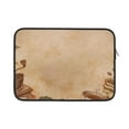 thumbnail image 1 of Bingfone Engraved Coffee On Kraft Paper Laptop Sleeve Case 13 Inch, 360° Protective Computer Carrying Bag, 1 of 9