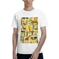 thumbnail image 1 of Bingfone Ethnic African Men'S Loose Fit Short-Sleeve Pocket T-Shirt, 1 of 7