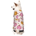 thumbnail image 1 of Bingfone Fall 70s Groovy Hippie 1 Dog Clothes Hoodie, Pet Winter Coat,Puppy Sweatshirts for Small Dogs Boy Girl,Suitable for All Breeds-X-Small, 1 of 6