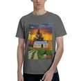 thumbnail image 1 of Bingfone Fall Village Scenery Men'S Loose Fit Short-Sleeve Pocket T-Shirt, 1 of 7
