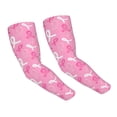thumbnail image 1 of Bingfone Farmers Gardening Sleeves Sun Protection Arm Cooling Sleeves For Women Men With Thumb Hole - Breast Cancer Awareness (3), 1 of 8