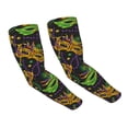 thumbnail image 1 of Bingfone Farmers Gardening Sleeves Sun Protection Arm Cooling Sleeves For Women Men With Thumb Hole - Mardi Gras Surface, 1 of 8