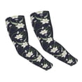 thumbnail image 1 of Bingfone Farmers Gardening Sleeves Sun Protection Arm Cooling Sleeves for Women Men with Thumb Hole - Lilies Flowers, 1 of 7