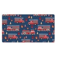 thumbnail image 1 of Bingfone Fire Truck 1 Large Gaming Mouse Pad,Extended Desk Mousepad With Stitched Edges,Non-Slip Base,Water Resist Keyboard Pad For Gamer, Office & Home, 29.5 X 16 In, 1 of 9