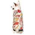 thumbnail image 1 of Bingfone Firefighter Icons Dog Clothes Hoodie, Pet Winter Coat,Puppy Sweatshirts For Small Dogs Boy Girl,Suitable For All Breeds-X-Small, 1 of 8