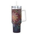 thumbnail image 1 of Bingfone Fireworks2 for 40 Oz Stainless Steel Travel Mug Double Wall Water Coffee Cup for Home,Office, Outdoor Works Great for Ice Drinks and Hot Beverage, 1 of 8