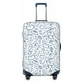 thumbnail image 1 of Bingfone Fitness Guru Luggage Cover Washable Suitcase Cover Protector Anti-scratch Suitcase cover Fits 18-32 Inch Luggage, 1 of 8