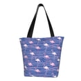thumbnail image 1 of Bingfone Flamingo Women Shoulder Tote Bags Casual Bag Ladies Shopping Handbag, 1 of 6