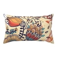thumbnail image 1 of Bingfone Floral With Birds And Fantasy Flowers Printed Pillowcase 20x36 inches - Standard Pillow Cases with Envelope Closure,Gifts for Women Men, 1 of 1