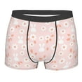 thumbnail image 1 of Bingfone Flower Rabbit Men's Underwear - Casual Stretch Boxer Briefs-Small, 1 of 7