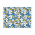 thumbnail image 1 of Bingfone Flower and Sail Boat ,18" x 24"Dish Drying Mat for Kitchen Counter,Ultra Absorbent Microfiber, 1 of 9