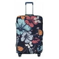 thumbnail image 1 of Bingfone Flowers Ad Butterflies Luggage Cover Washable Suitcase Cover Protector Anti-Scratch Suitcase Cover Fits 18-32 Inch Luggage, 1 of 9