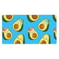 thumbnail image 1 of Bingfone Flowers Avocado Large Gaming Mouse Pad,Extended Desk Mousepad With Stitched Edges,Non-Slip Base,Water Resist Keyboard Pad For Gamer, Office & Home, 29.5 X 16 In, 1 of 9