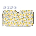 thumbnail image 1 of Bingfone Flowers and Butterflies Car Windshield Sunshade,Sun Foldable Sun Shield Sun Visor for Car - Small, 1 of 9