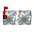 thumbnail image 1 of Bingfone Flowers and Butterflies Magnetic Mailbox Cover Standard Size for Garden Yard Outdoor Decorations-21x18 in, 1 of 9