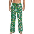thumbnail image 1 of Bingfone Flying Bees Mens All Over Print Sleep Pajama Pants-Medium, 1 of 6