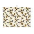thumbnail image 1 of Bingfone Flying Bees1 ,18" x 24"Dish Drying Mat for Kitchen Counter,Ultra Absorbent Microfiber, 1 of 9