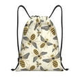 thumbnail image 1 of Bingfone Flying Bees1 Drawstrings Backpacks Bags for Men Women Gym Drawstrings Bag-Medium, 1 of 8